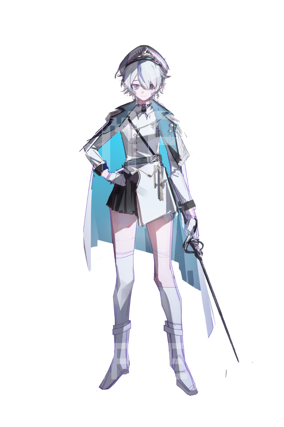 色稿阶段 — ENTER commission process